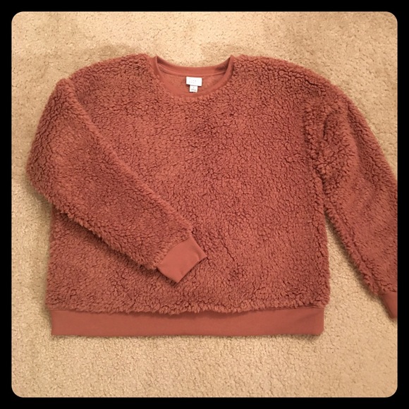 A New Day long sleeve brown sweater - Picture 1 of 4